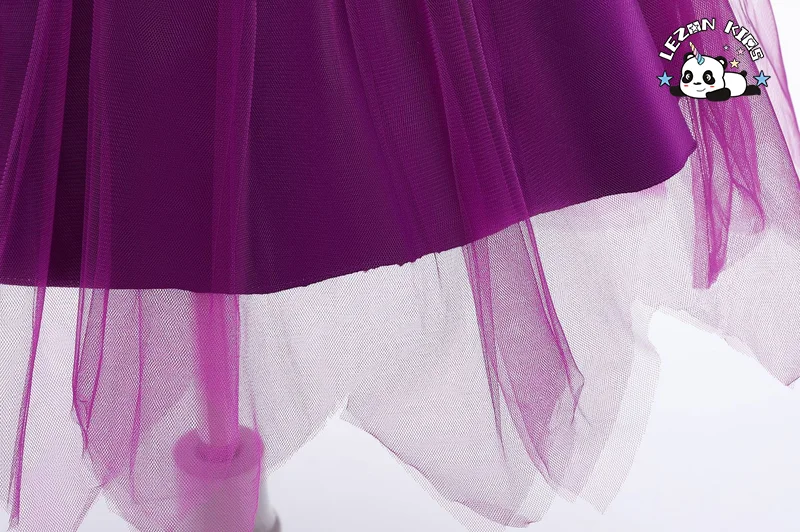 LEZONKIDS - Customizable Bows Flower Princess Long Dress Girls Wedding Bridesmaid Pageant Party Dress for 2-14T Kids Girls